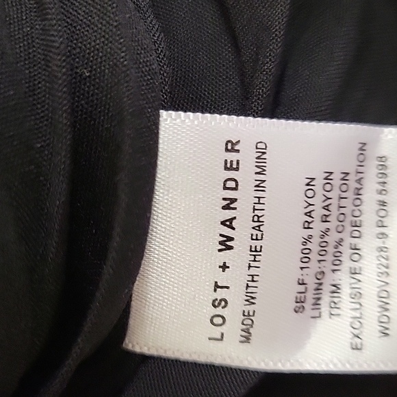 Lost + Wander Multicolor Floral Long Sleeve Dress, Womens Sz Med NWT - Picture 8 of 9